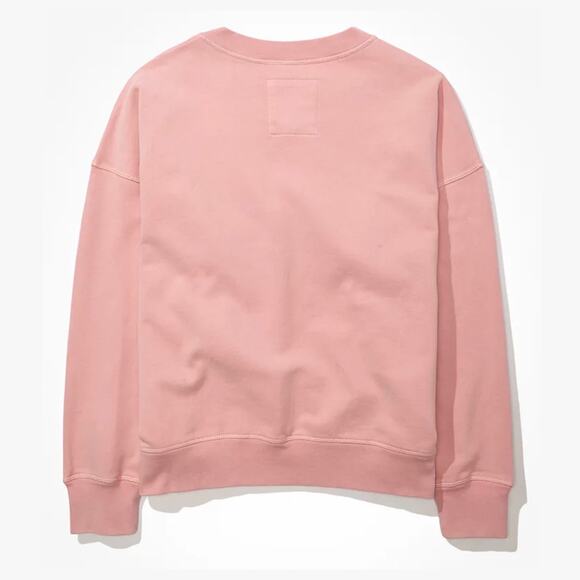 American Eagle | Women’s Super Soft Notch Neck Sweatshirt | Small - Picture 3 of 7